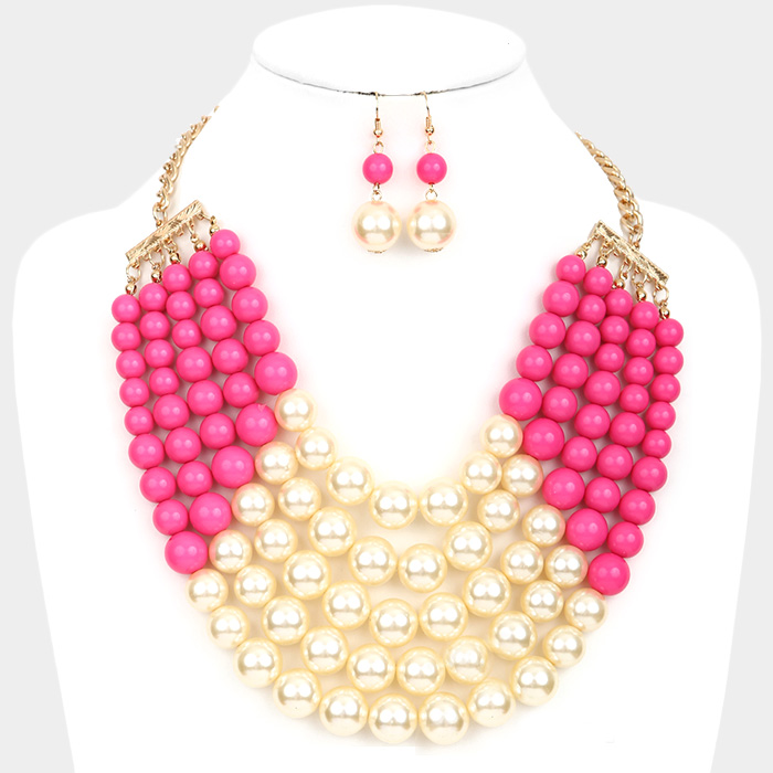 Bubble Necklace Set – Focused Fashions